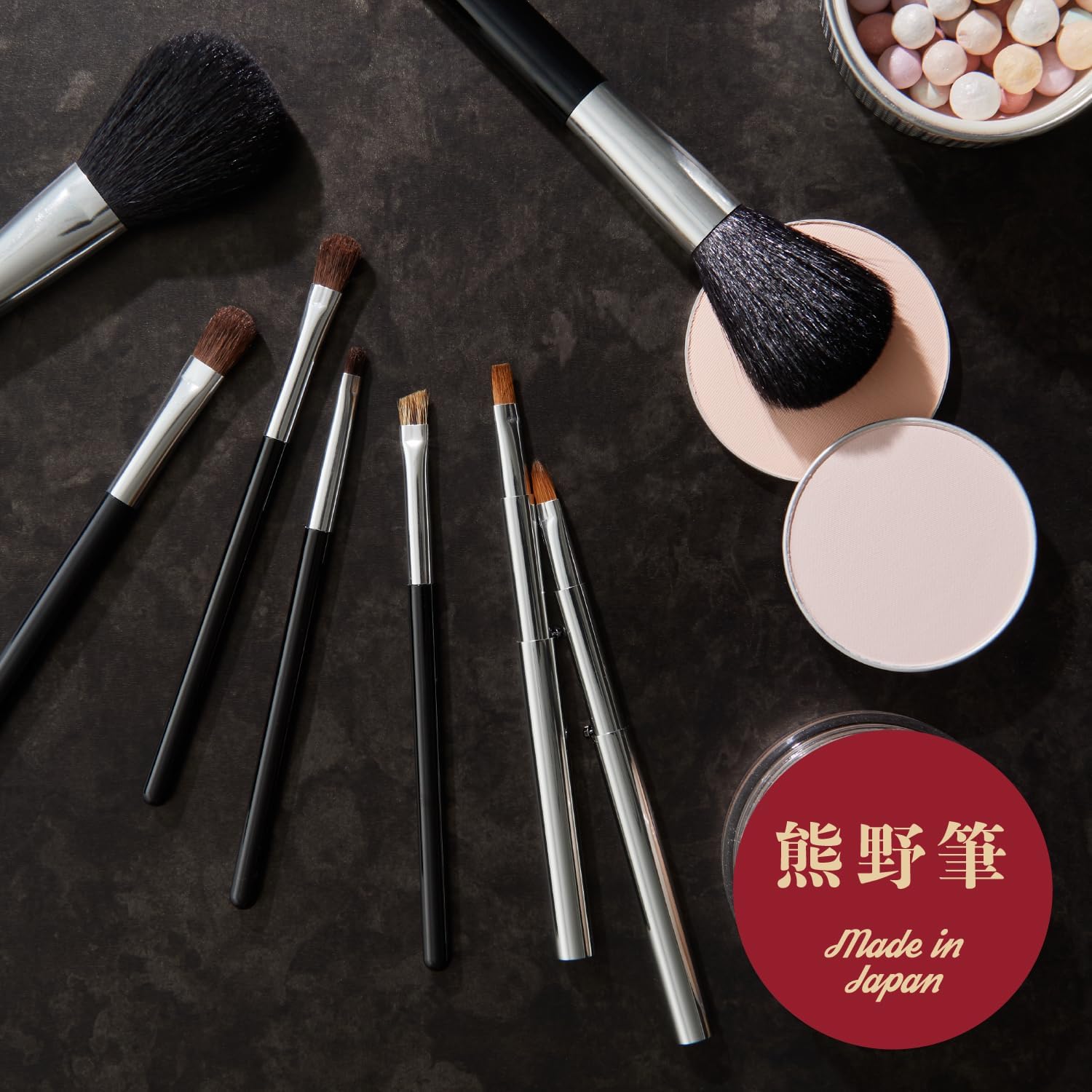 Kai KAI Cosmeup Cosmeup Makeup Brush, Cheek Brush, Kumano Brush, HC3753