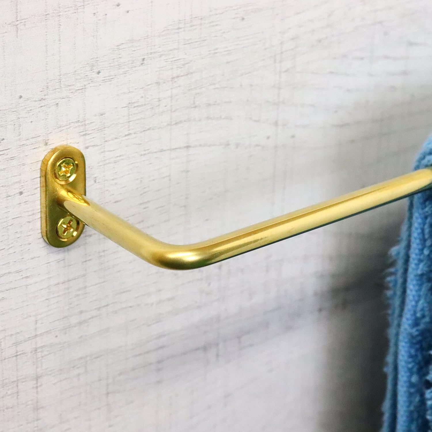 Artisan Direct Delivery Kitchen Towel Hanger Towel Bar 5 Types Made in Japan Brass Gold 20.1 inches (510 mm)