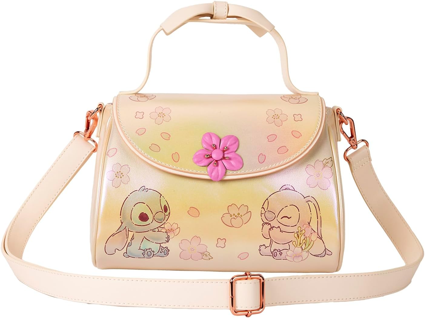 Loungefly Disney - Bolso cruzado con asa de lazo