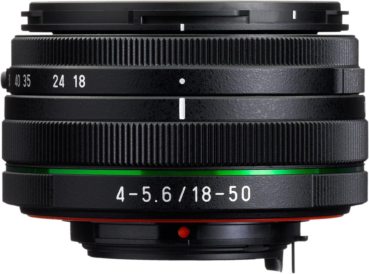 ペンタックス HD DA 18-50mm F4-5.6 DC WR レンズ - ブラック