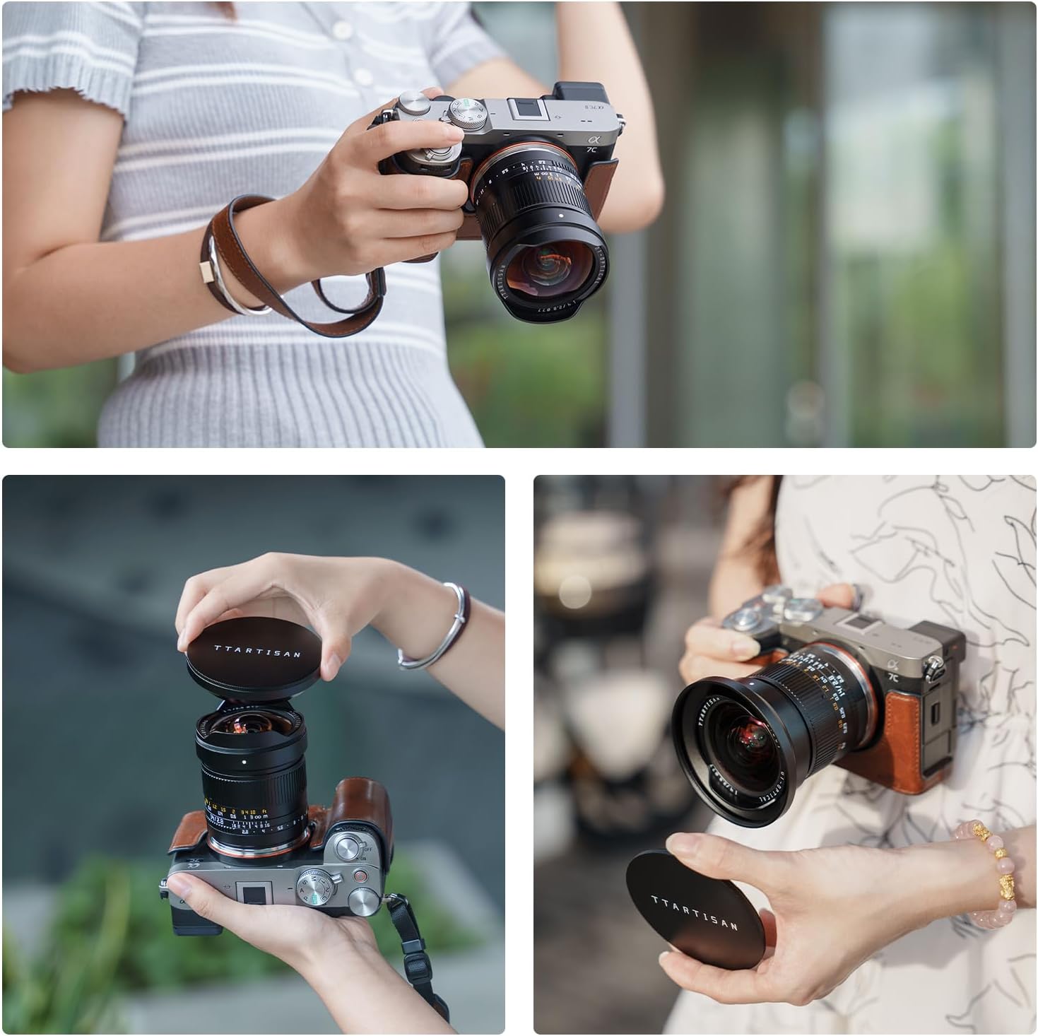 TTARTISAN 0.6 inch (14 mm) F2.8 Full Size Ultra Wide Angle Single Focus Lens 114° Angle of View Large Aperture Manual Focus Lens, Ideal for Starry Sky Landscapes Architecture Travel Street Photography