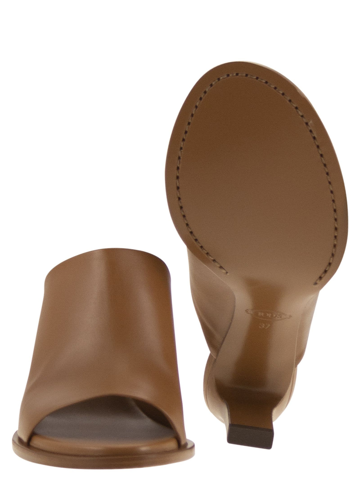 Tods トッド 'S 革のサンダル - Image 6