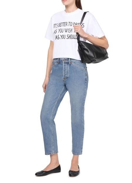 MOSCHINO コットン ブルーデニム パンツ - Image 6