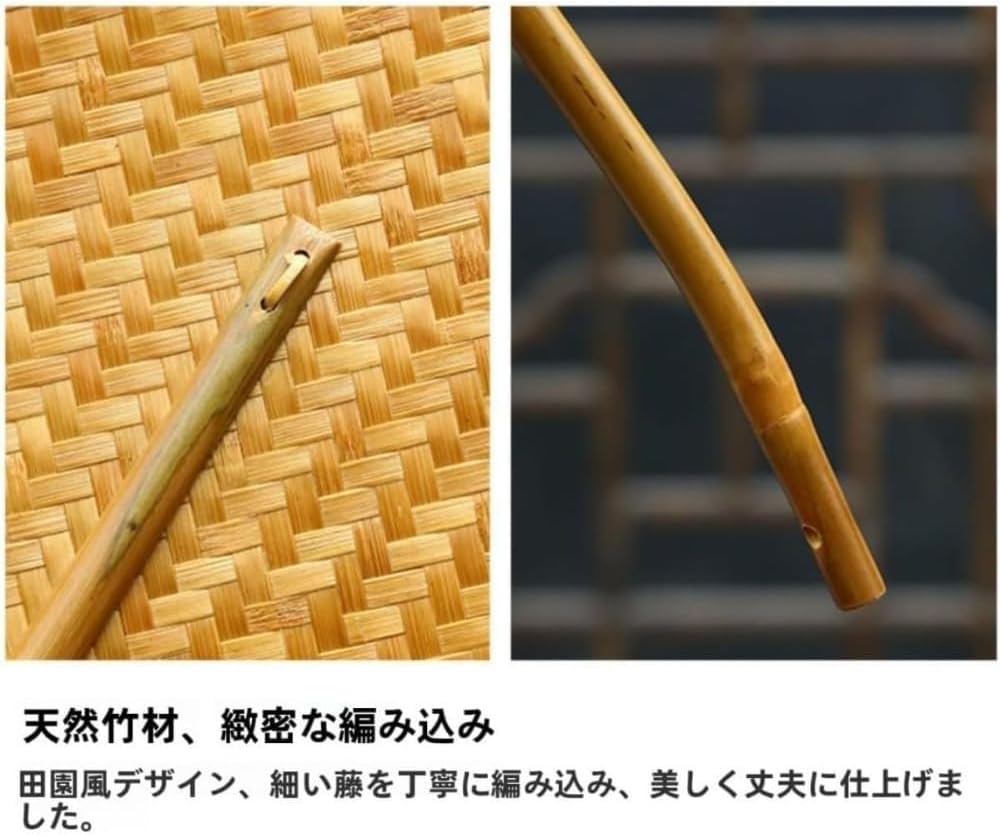 天然青ひご手編み うちわ 和風 扇子 伝統工芸品 鹿尾型 芭蕉型 レトロ 涼感 お茶席 和室 インテリア ギフト 夏祭り 花火大会 軽量 コンパクト 持ち運び便利 (切り抜き扇子（ペンダント付き）)