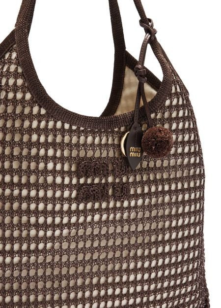MIU MIU Ivy crochet shoulder bag - Image 6