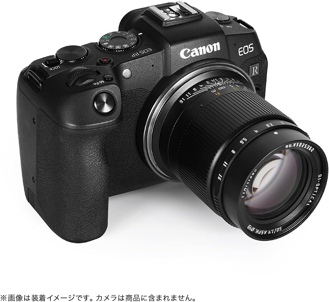 TTArtisan 50mm f/1.4 ASPH RF Mount EOS-R Black Lens Brand Optics