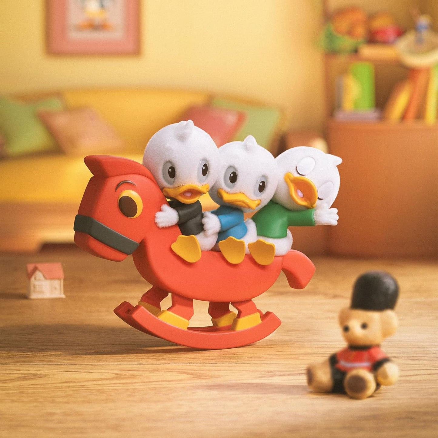 52TOYS DONALD DUCK CLUB Series Blind Box Tredding Figurine Collectible Figure Painted Toy Desktop Decoration Doll Toy Great Gift for Disney Anime Fan Kids Collectors Birthday Christmas (1 Pack)