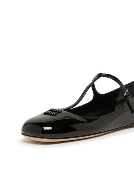 MIU MIU パテントレザー製 バレエシューズ - Image 6