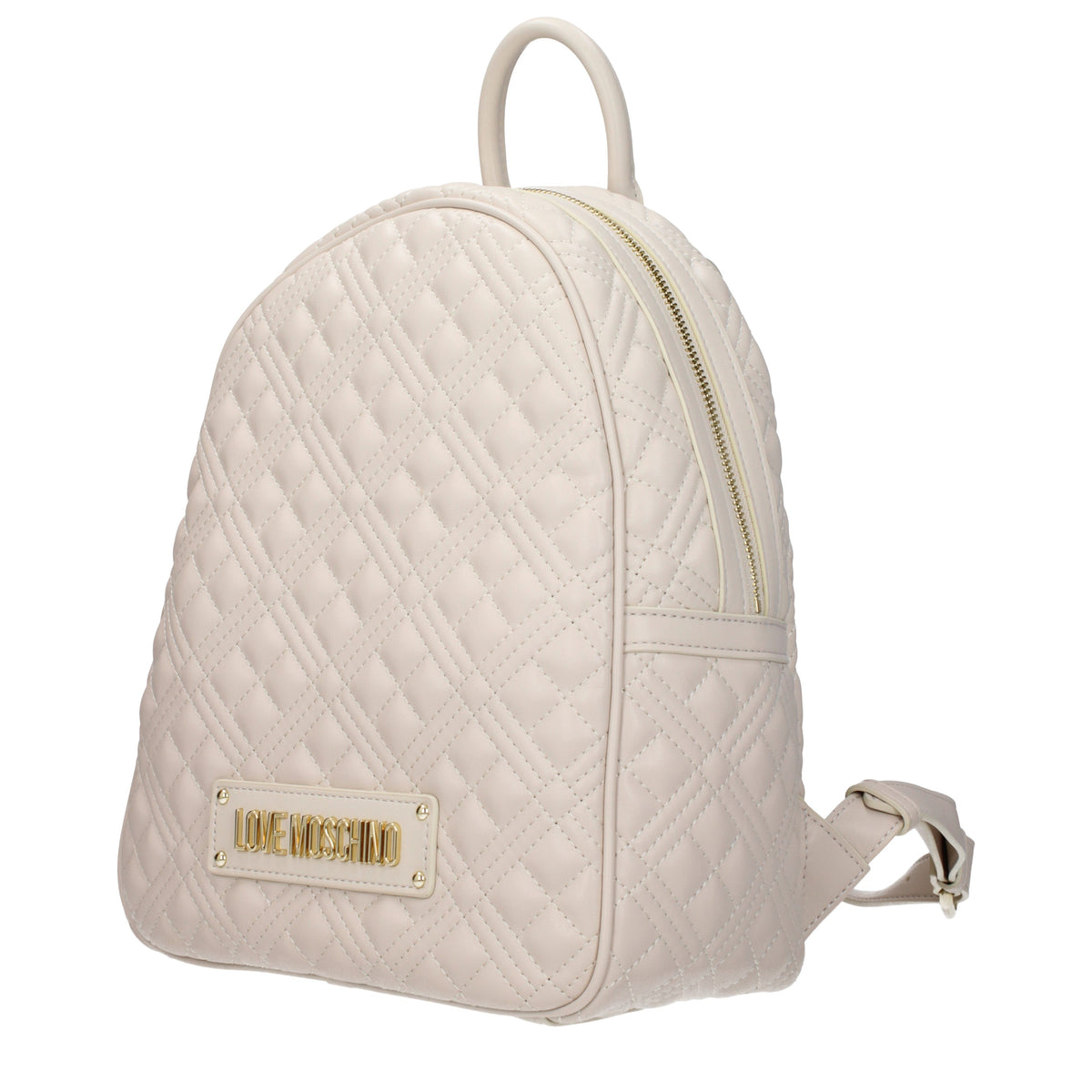 Moschino モスキーノのバックパックとベビーバッグの女性ポリウレタンベージュ/アイボリーが大好きです - Image 6