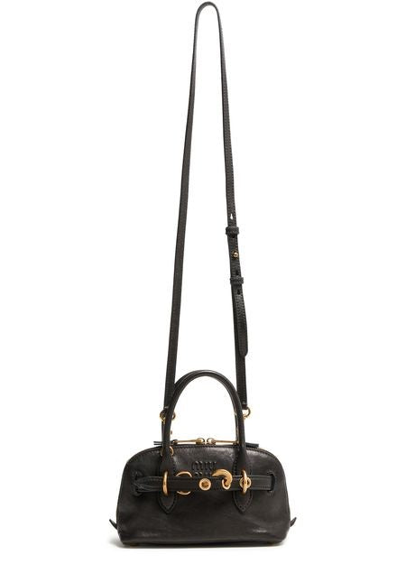 MIU MIU Aventure ナッパレザー ミニハンドバッグ - Image 6
