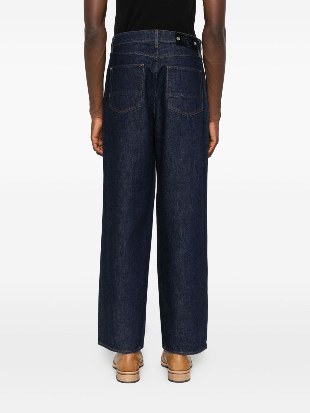 Stone Stone Island Denim Cotton Jeans - Image 6