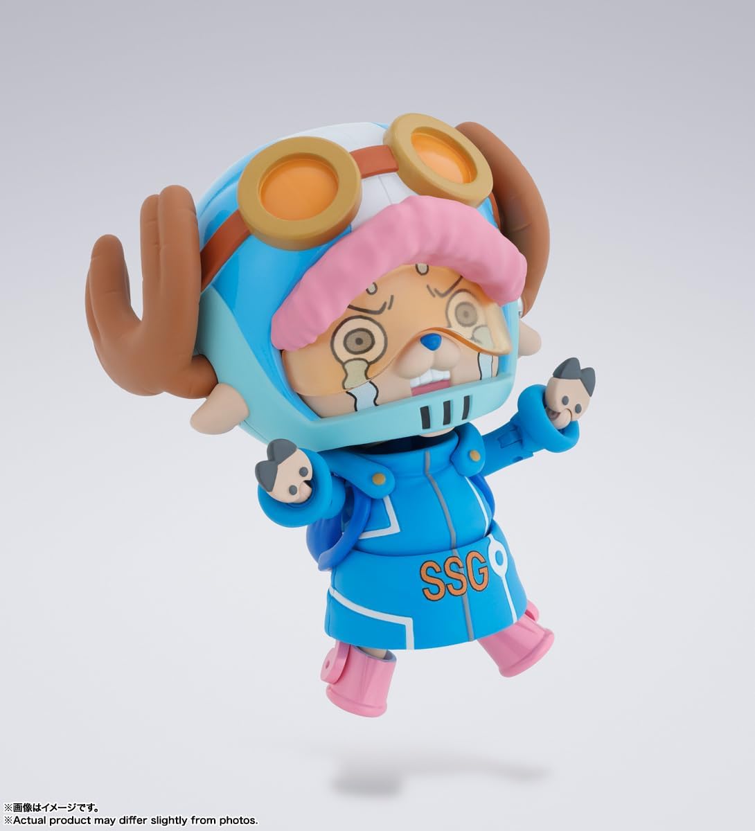TAMASHII NATIONS S.H. Figuarts One Piece Tony Chopper Miraishima Egg Head Approx. 3.0 inches (75 mm), PVC & ABS Pre-painted Action Figure