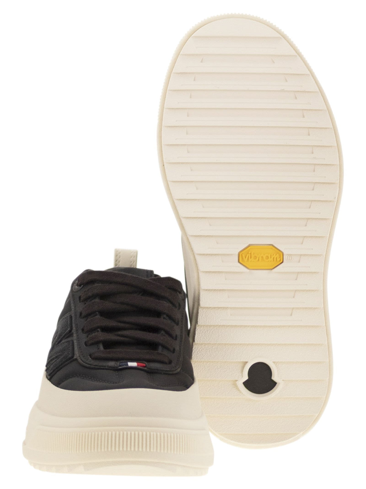 Moncler モンクレールモンクラーアルタブスエードとヌバックレザートレーナー - Image 6