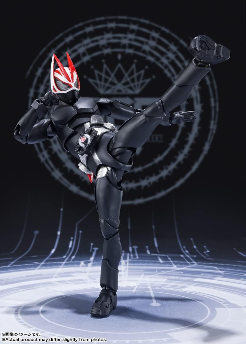 S.H. Figuarts BAS64052 Kamen Rider Gats Entry Raise Form, Approx. 5.9 inches (150 mm), PVC & ABS, Pre-painted Action Figure
