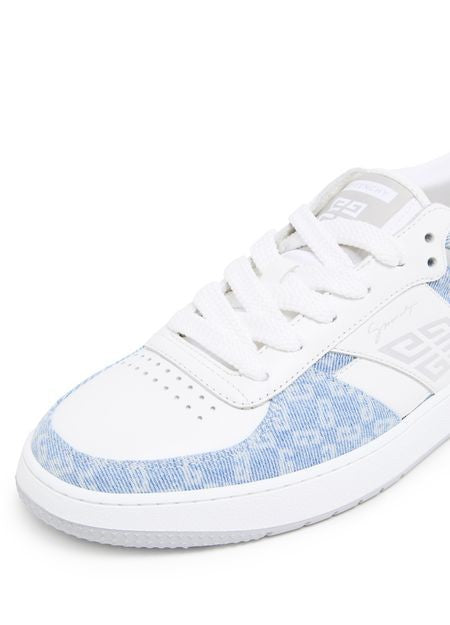 GIVENCHY Gムーブ ミックスレザー＆デニムモノグラム72 スニーカー - Image 6