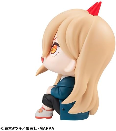 MegaHouse Rukappu Chainsaw Man Power [Resale] Approx. 4.3 inches (110 mm), PVC Pre-painted Action Figure
