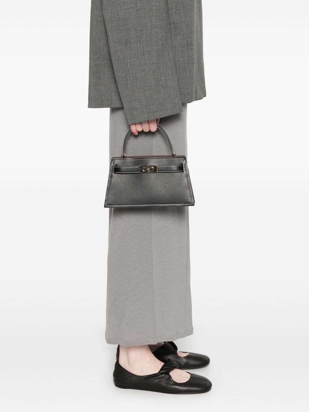 Tory Tory Burch Lee Radziwillスモールレザーハンドバッグ - Image 6