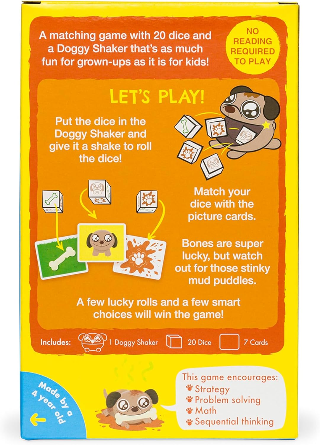 Exploding Kittens Eres un Pequeño Desagradable 2-5 Jugadores - Edades 4+ - 5 Minutos para Jugar - Juego de Combinación con Dados y Agitadados - Juego de Dados Apto para Niños, Juego Familiar Nocturno