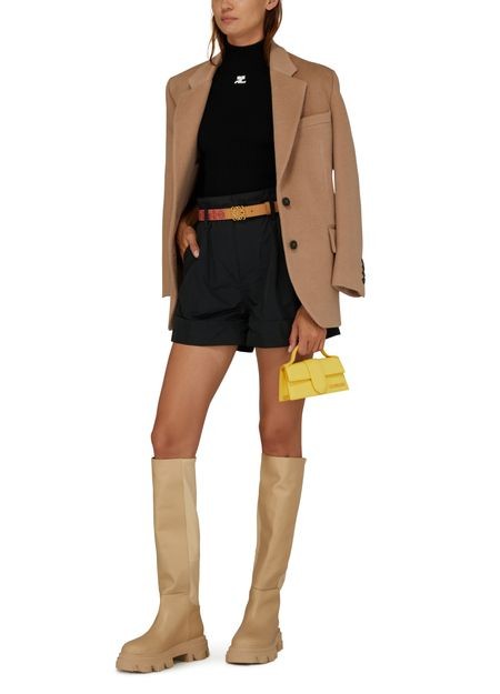 COURREGES 半袖リブニットセーター - Image 6