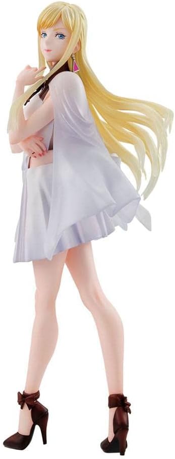 GGG Mobile Suit Gundam Hathaway Giggi Andalsia, Approx. 8.3 inches (210 mm), PVC Pre-painted Complete Figure