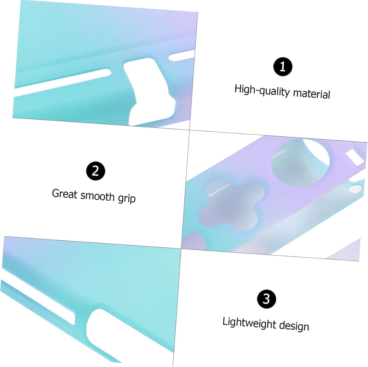 CHILDWEET ゲーム機用 減圧保護ケース グラデーション 軽量ハード製 取り外