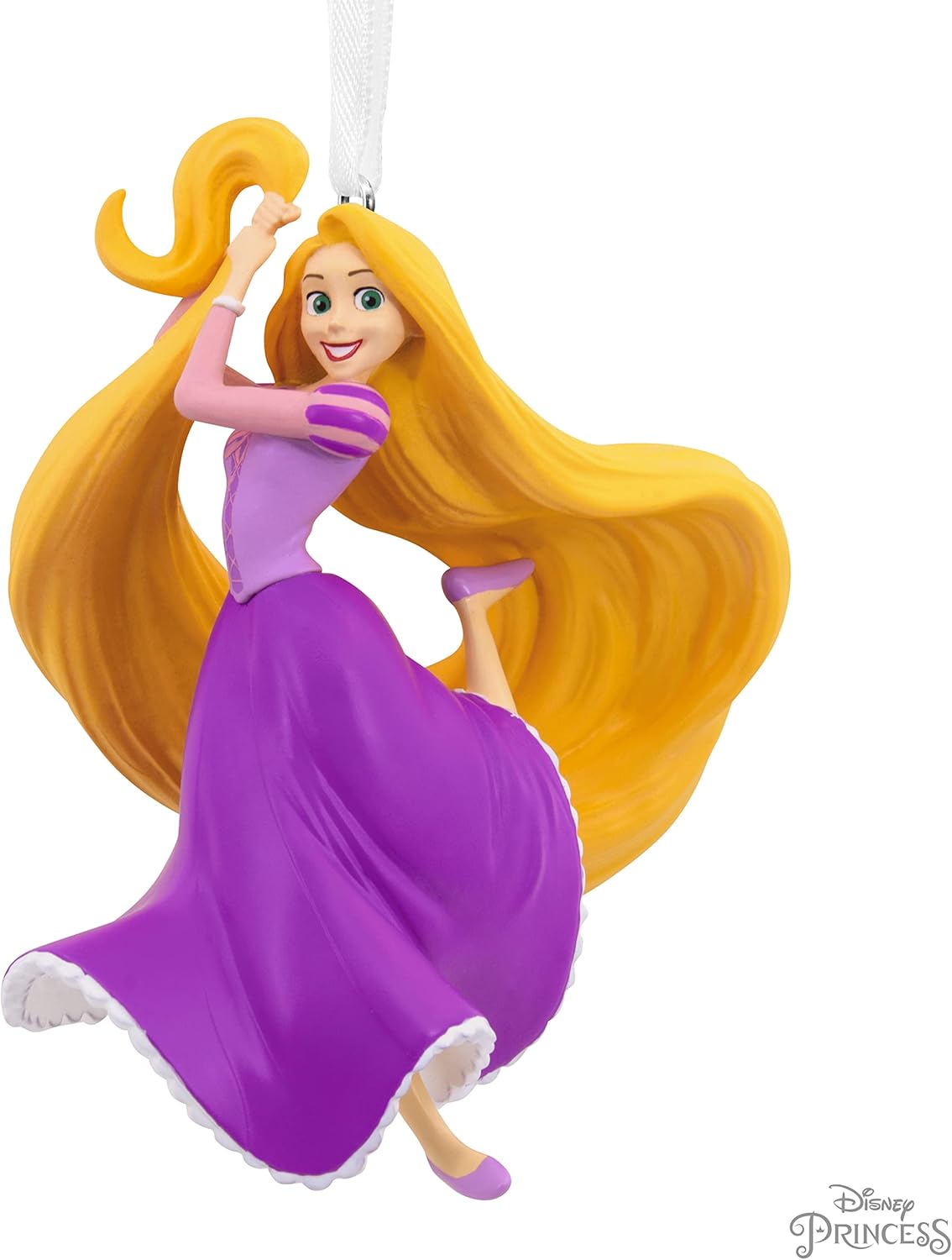 Hallmark Disney Tangled Rapunzel - Adorno navideño de resina (0003HCM0811)