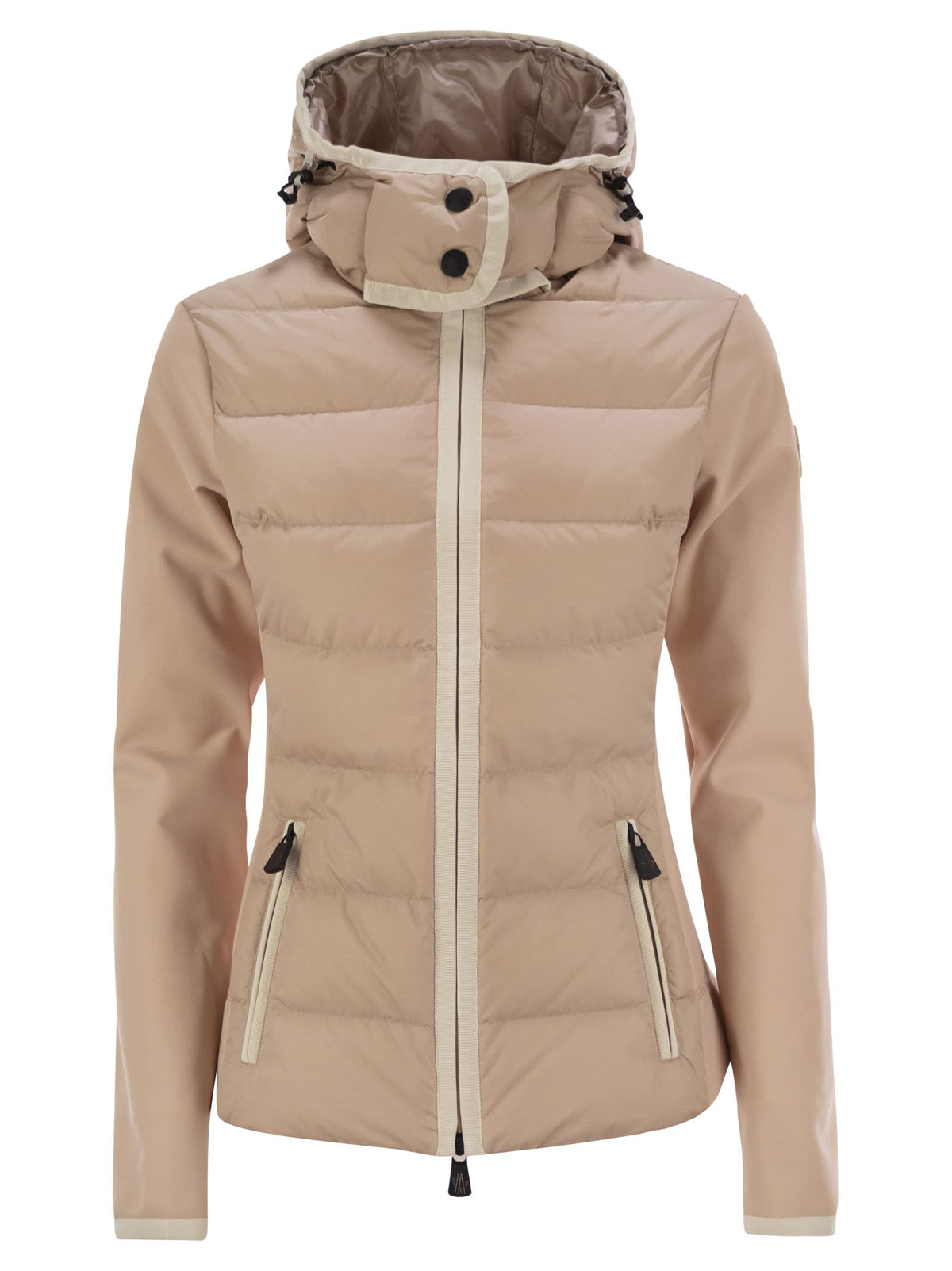 Moncler モンクラーグレノブルパッド入りスウェットシャツとフードとジップ - Image 6