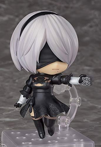 Square Enix Nendoroid NieR Automata 2B [Yoruha No. 2 Type B] Non-scale, Plastic, Pre-painted Action Figure, Secondary Resale