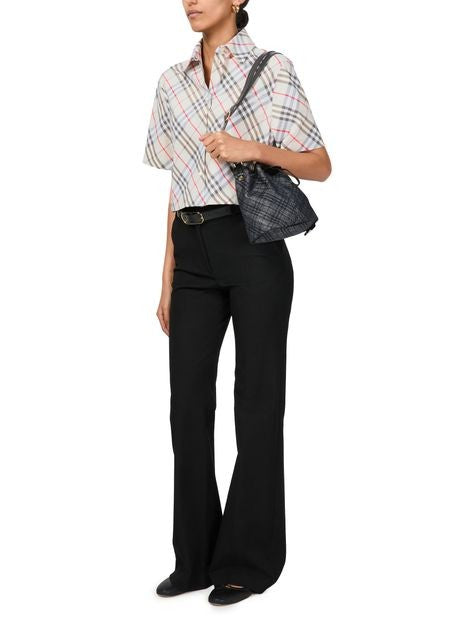 BURBERRY Check short shirt - Image 6