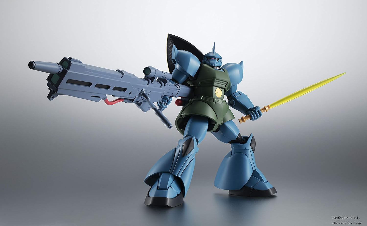Robot Spirits Mobile Suit Gundam 0083 [SIDE MS] MS-14A Gateau Dedicated Gel Gug Version, A.N.I.M.E. Approx. 5.1 inches (130 mm), ABS & PVC Pre-painted Action Figure