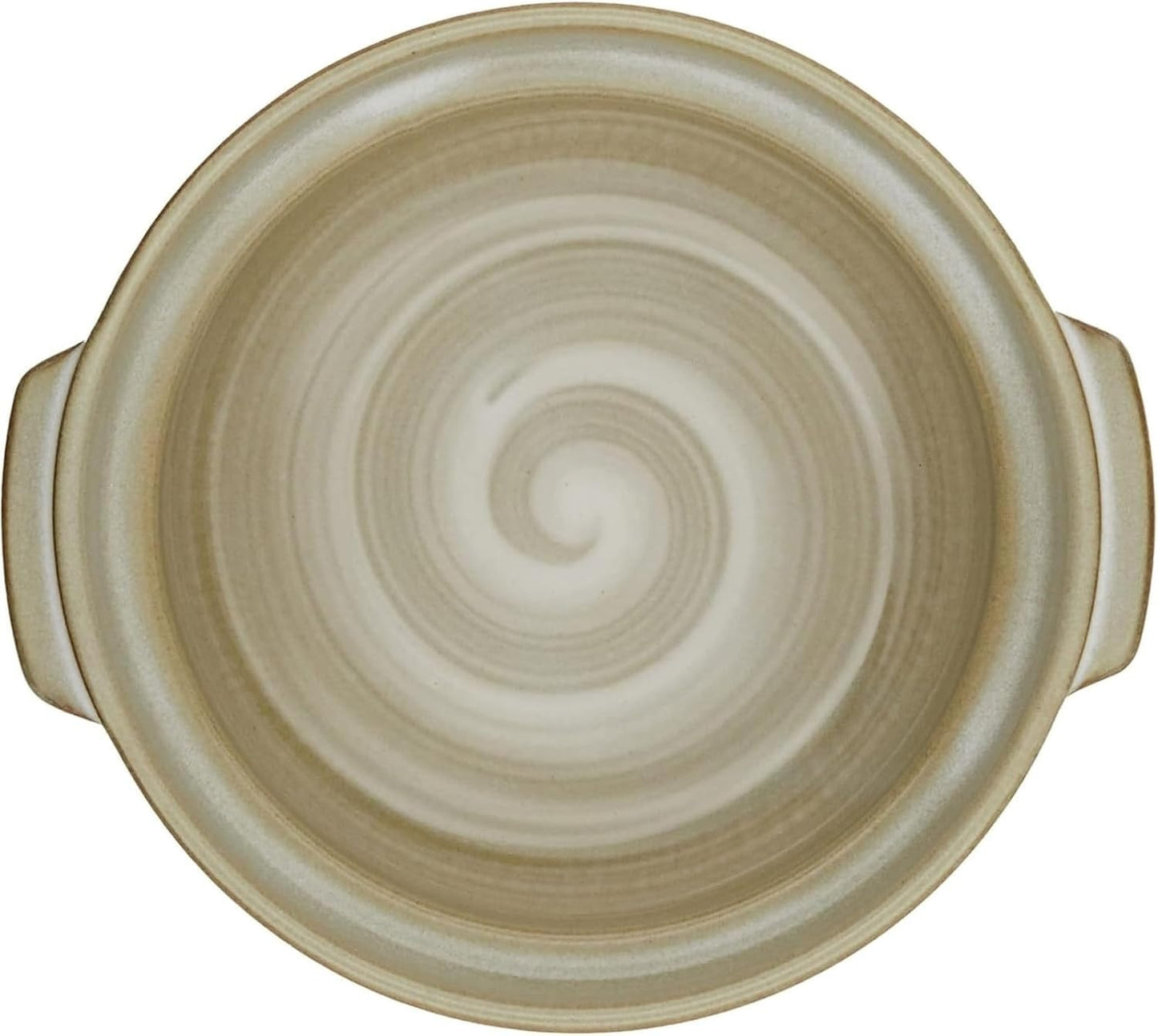 【正規品】 萬古焼 銀峯 土鍋 (深鍋) 7号 1-2人用 花三島 直火対応 保温性 日本製 21071