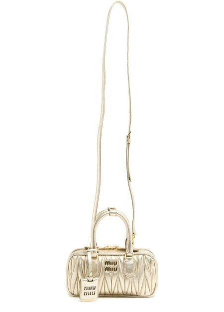 MIU MIU Arcadie キルティング ナッパレザー ミニバッグ - Image 6