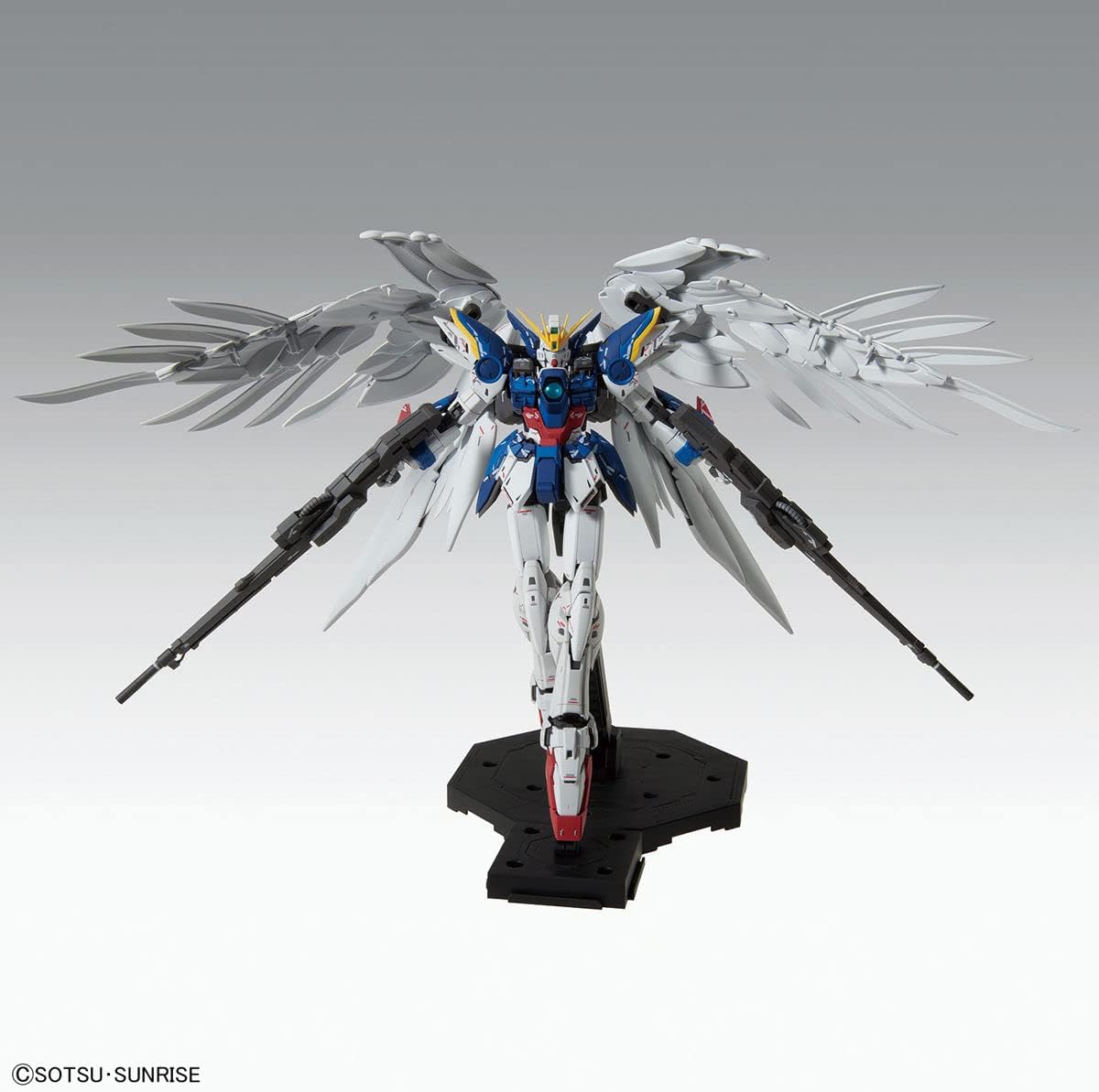 Bandai Spirits MG New Mobile Suit Gundam W Endless Waltz Wing Gundam Zero EW Ver.Ka 1/100 Scale Color-Coded Plastic Model