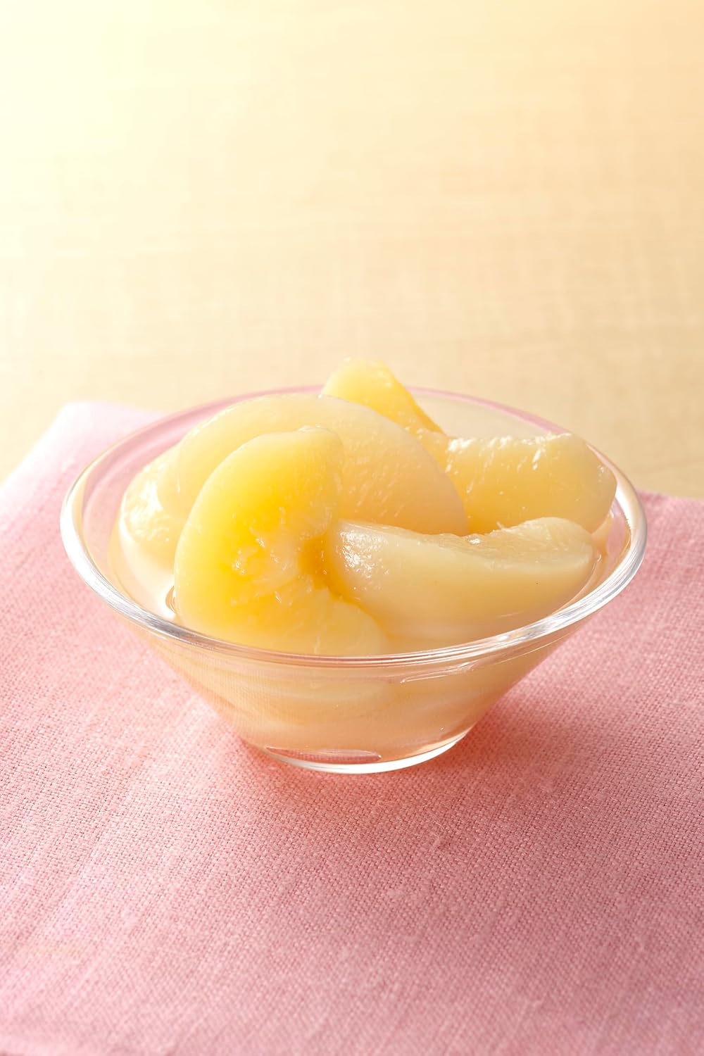 (Official) k&k Noodle White Peach, Akatsuki 6.7 oz (195 g) x 4, Canned Fruit, Made in Japan