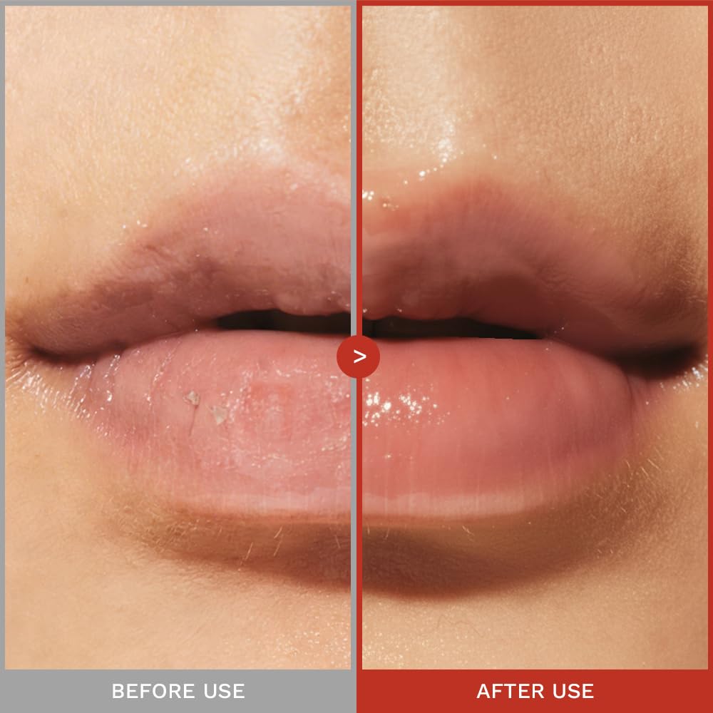 haruharu Wonder Rose PDRN Peptide Glowy Balm, humedad instantánea, repara los labios secos agrietados, humedad 24 horas, sin acabado ceroso, vegano, sin silicona, sin micro plástico, sin tinte, 0.33