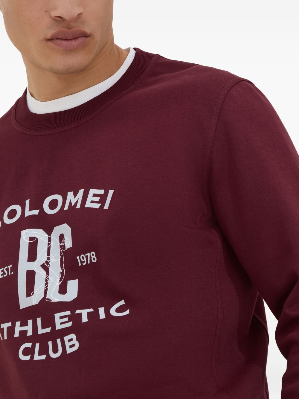 Brunello Brunello Cucinelliロゴコットンスウェットシャツ - Image 6