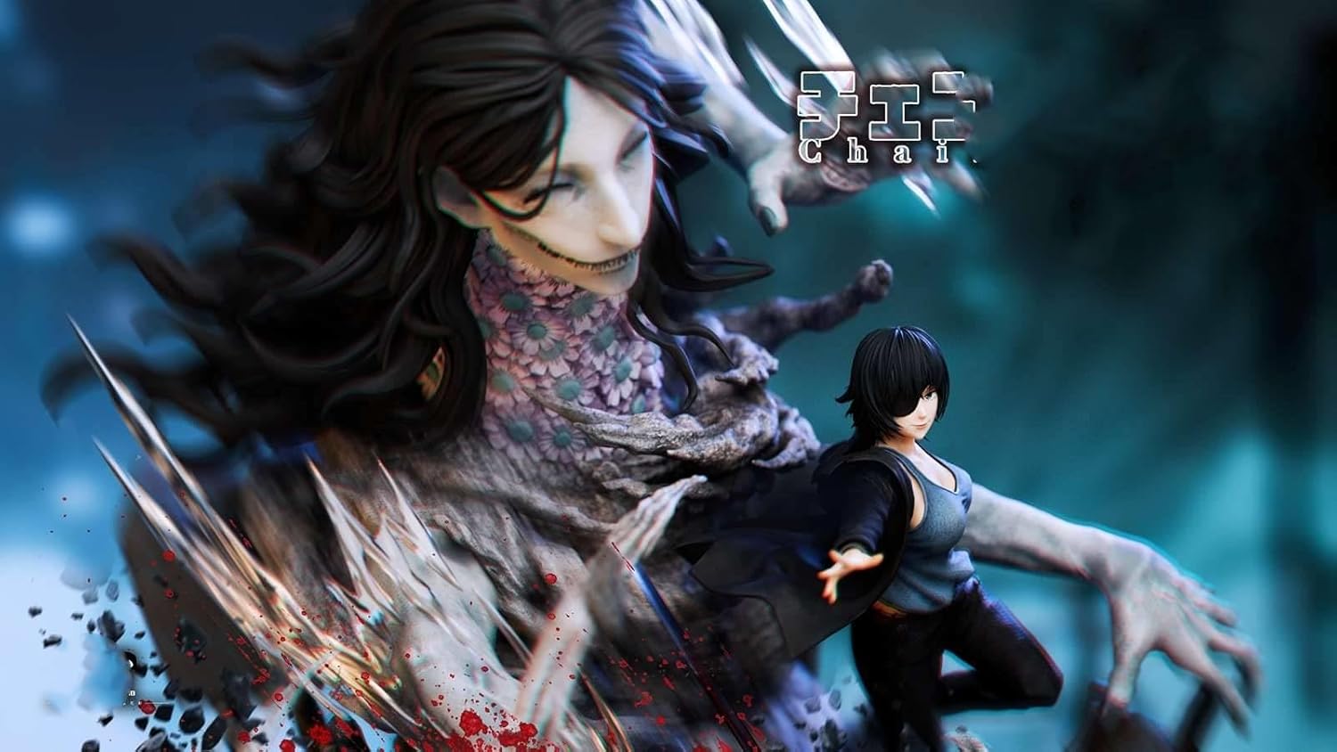 Chainsawman Himeno 1/7 Scale Painted Complete Figure Statue (Deluxe Edition)