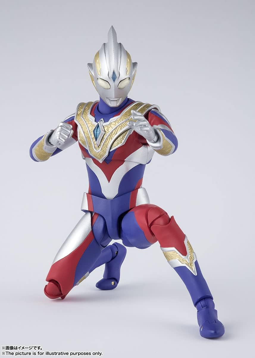S.H. Figuarts Ultraman Trigger, Multi Type, Approx. 5.9 inches (150 mm), PVC & ABS, Pre-painted Action Figure
