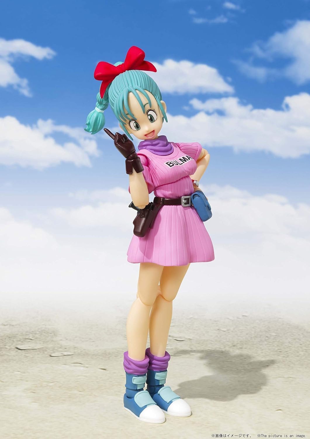 S.H. Figuarts Dragon Ball Bloomers - Beginning of the Great Adventure - (Resale Version) Approx. 5.3 inches (135 mm), ABS & PVC Pre-painted Action Figure