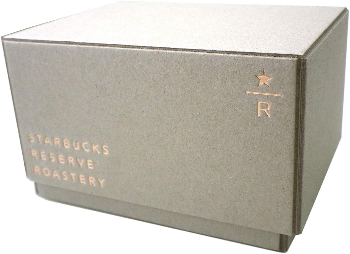 STARBUCKS STARBUCKS STABA Roastery Limited Roastery Beveled Base Mug Dark 8oz Porcelain Tableware Cup Silver Bronze Boxed Japan Tokyo Medium Black Coffee Starbucks Reserve