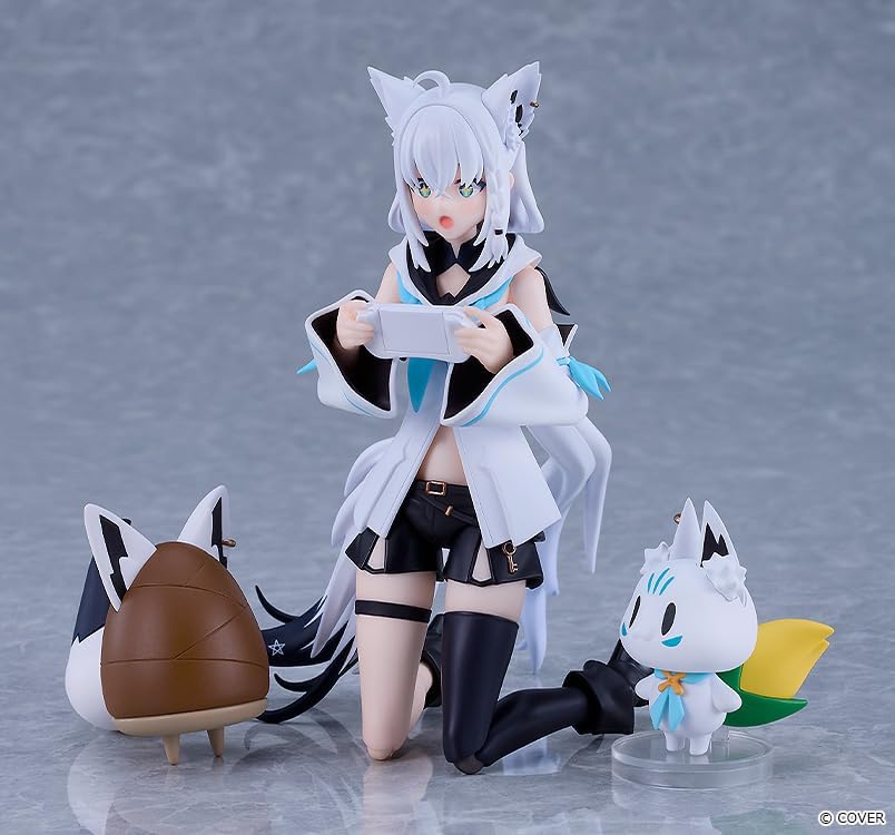 Max Factory Figma Holo Live Productions Fubuki Shirakami Non-Scale Plastic Pre-Painted Action Figure