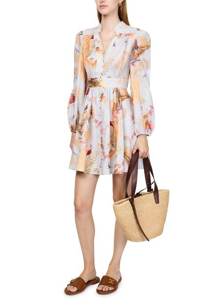 ZIMMERMANN Ascension plunge mini dress - Image 6
