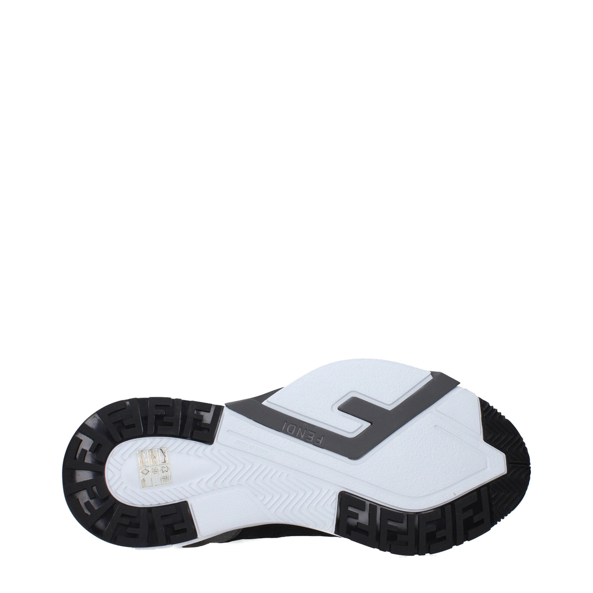 Fendi フェンディ フロー メンズs スニーカー ブラック ファブリック - Image 6