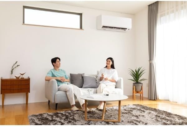 Iris Ohyama IHF-2202S-W Air Conditioner, 13.5 sq ft (6 tatami mats), S Series, Cozy Eco Mode + Sleeping Mode