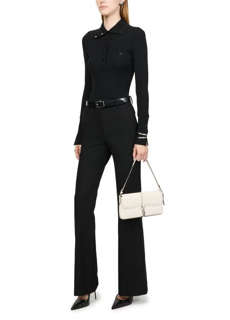 COURREGES Classic rib polo - Image 6