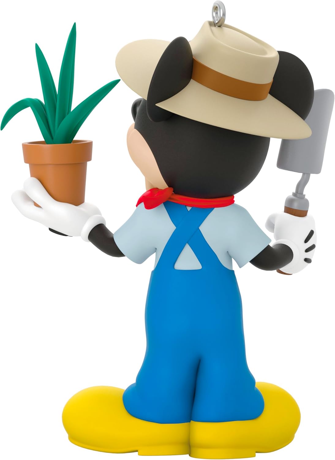 Adorno de Navidad colgante Hallmark Keepsake 2025, ¡Todo sobre Mickey de Disney! Jardinero Mickey, Regalos para fanáticos de Disney