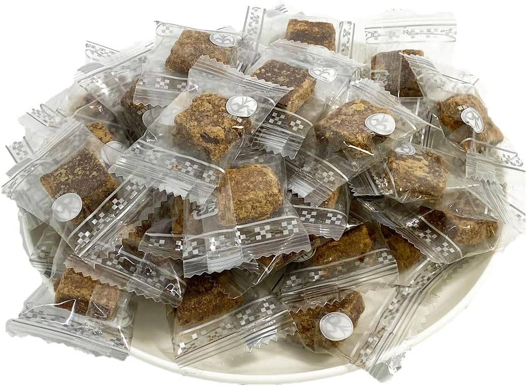 Okinawa Holo Pure Brown Sugar from Nishomojima, 7.1 oz (200 g) x 3 Bags, No
