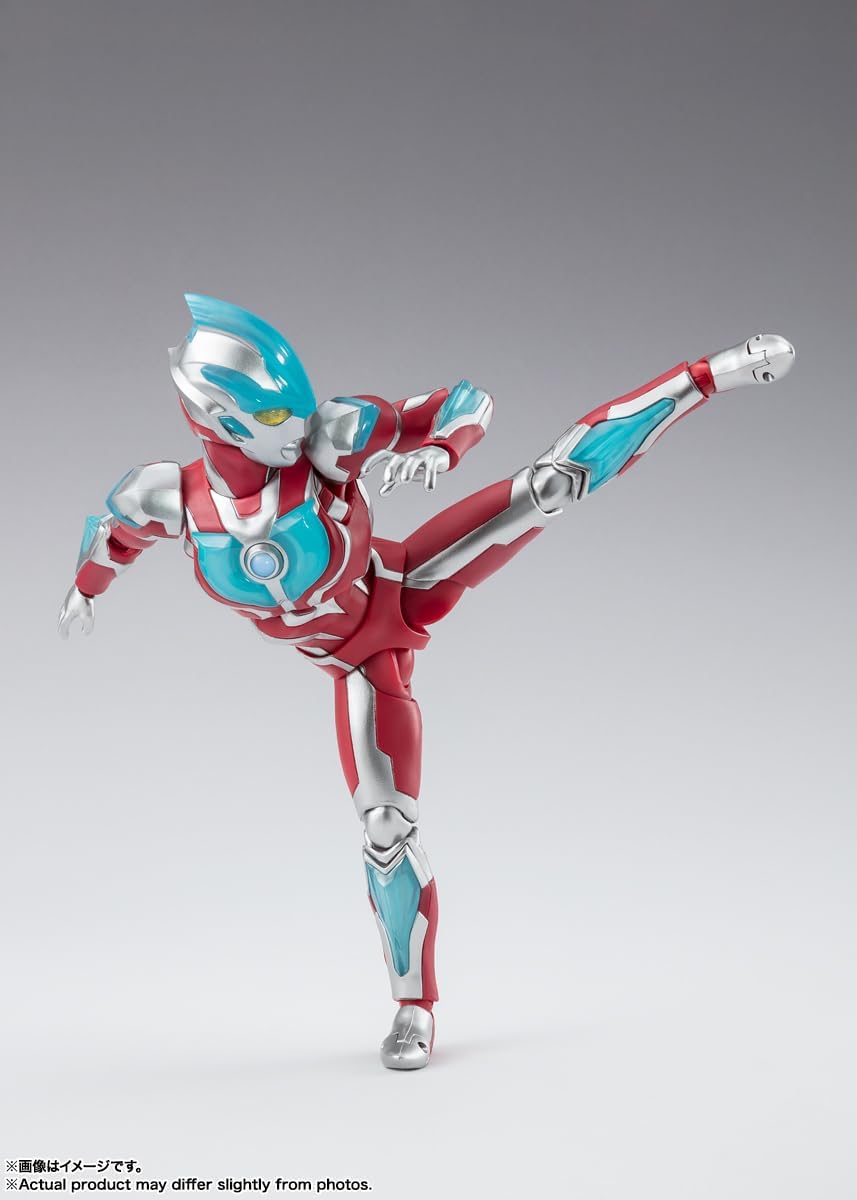 TAMASHII NATIONS S.H. Figuarts Ultraman Ginga (Ultraman New Generation Stars Ver.) Approx. 5.9 inches (150 mm), PVC & ABS Painted Articulated Action Figure