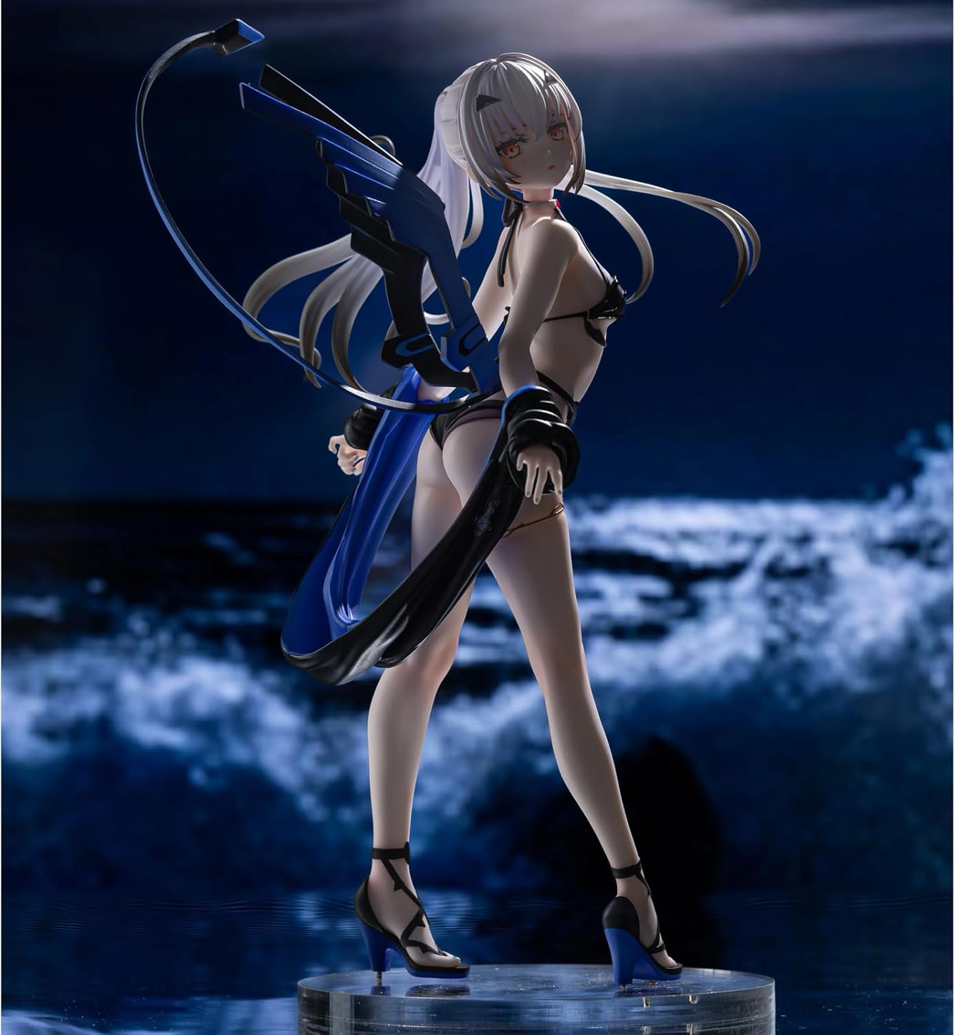 Carzsell Melusine Swimsuit Figurine 18cm Figurine PVC Statue Ornament Gift Neighborhood Goods Unofficial Merchandise