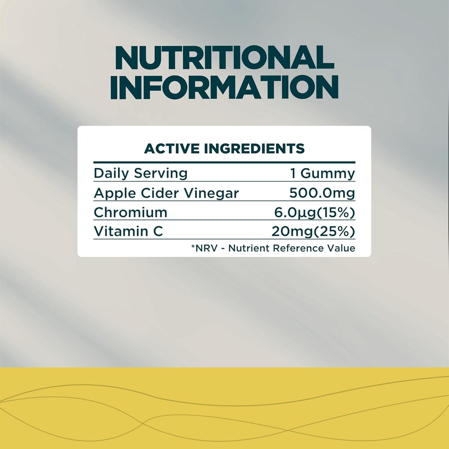 Myprotein Vinegar Gummy Supplement Apple Cider (60 Capsules), 60 Day Supply